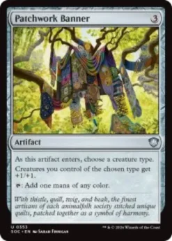Patchwork Banner - Secrets of Strixhaven Commander