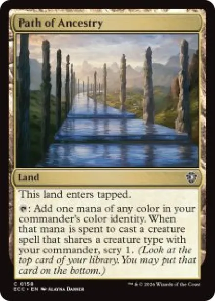 Path of Ancestry - Lorwyn Eclipsed Commander