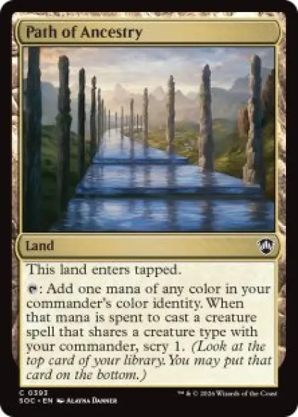 Path of Ancestry - Secrets of Strixhaven Commander