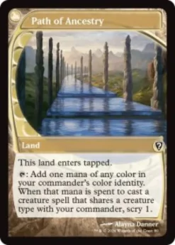 Path of Ancestry (showcase) - Mystery Booster Commander Edition Future Sight