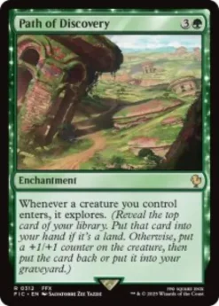 Path of Discovery (surge foil) - Final Fantasy Commander