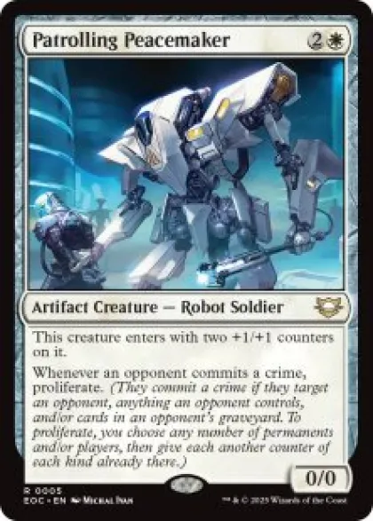 Patrolling Peacemaker - Edge of Eternities Commander