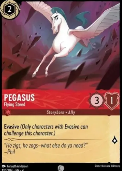 Pegasus, Flying Steed (foil) - Ursula's Return