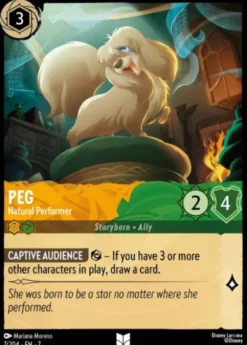 Peg, Natural Performer - Archazia's island