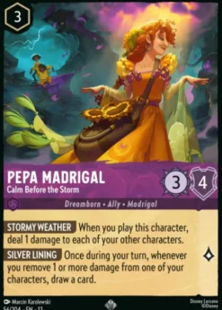 Pepa Madrigal, Calm Before the Storm (foil) - Wilds Unknown