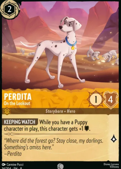 Perdita, On the Lookout - Reign of Jafar