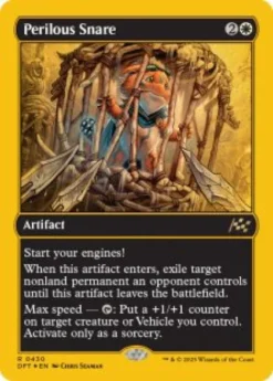 Perilous Snare (#430) (first-place foil) - Aetherdrift First-Place Box Toppers