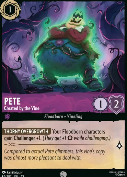 Pete, Created by the Vine - Attack of the Vine