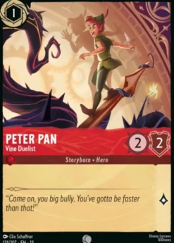 Peter Pan, Vine Duelist (foil) - Attack of the Vine
