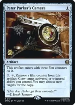 Peter Parker's Camera (foil) - Marvel's Spider-Man Prerelease Promo's