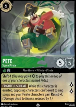 Pete, Space Pirate (foil) - Archazia's island
