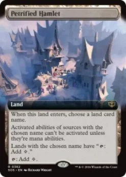 Petrified Hamlet (extended art) - Secrets of Strixhaven Varianten
