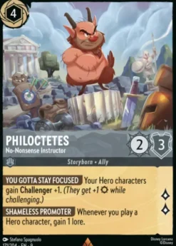 Philoctetes, No-Nonsense Instructor - Fabled