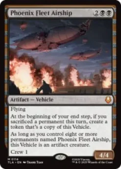 Phoenix Fleet Airship (foil) - Avatar: The Last Airbender
