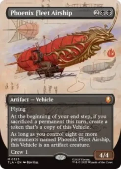 Phoenix Fleet Airship (foil) (borderless) - Avatar: The Last Airbender Varianten