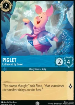 Piglet, Entranced by Snow - Winterspell