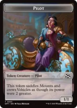 Pilot token (1/1) - Aetherdrift