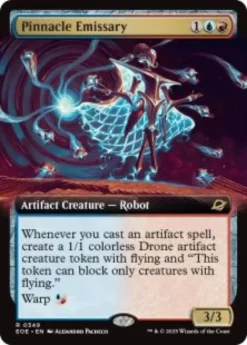Pinnacle Emissary (extended art) - Edge of Eternities Varianten