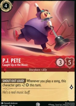 P.J. Pete, Caught Up in the Music (foil) - Fabled