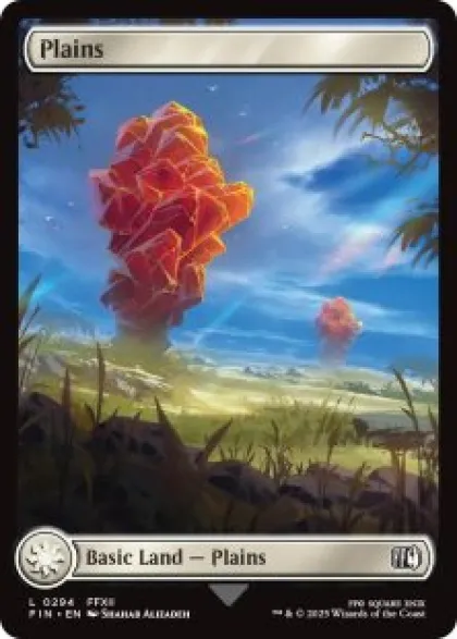 Plains (#294) (foil) (full art) - Final Fantasy