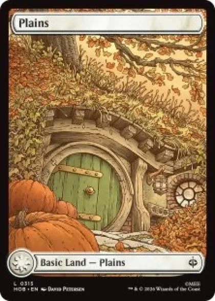 Plains (#315) (foil) (full art) - The Hobbit