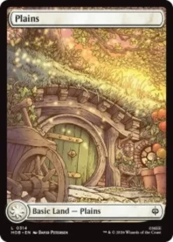 Plains (#314) (foil) (full art) - The Hobbit