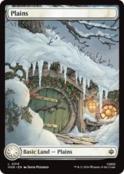 Plains (#316) (foil) (full art) - The Hobbit