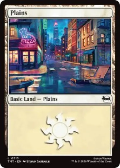 Plains (#315) (foil) - Teenage Mutant Ninja Turtles