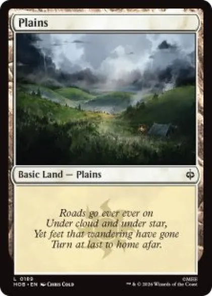Plains (#189) (foil) - The Hobbit