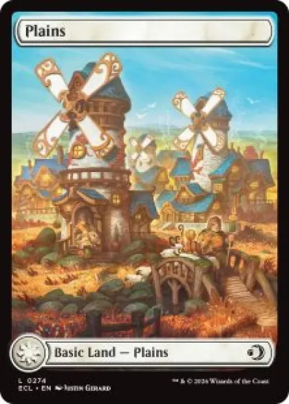 Plains (#274) (full art) - Lorwyn Eclipsed