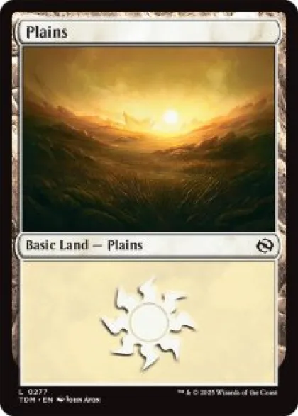 Plains (#277) - Tarkir: Dragonstorm