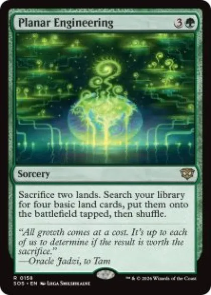 Planar Engineering (foil) - Secrets of Strixhaven