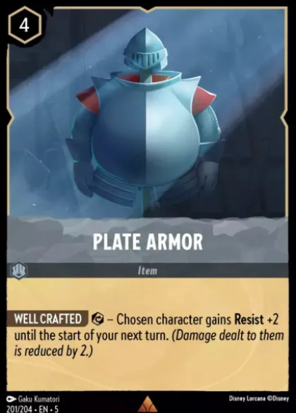 Plate Armor - Shimmering Skies