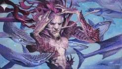 Playmat Black Stitched Dominaria Remastered - Mystic Remora
