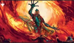 Playmat Black Stitched The Brothers' War - Gix, Yawgmoth Praetor