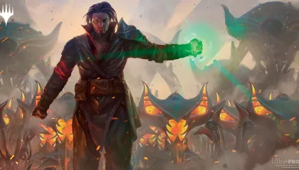 Playmat Commander The Brothers' War - Mishra, Eminent One