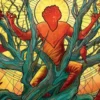 Playmat Dominaria United - The Raven Man