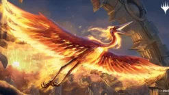 Playmat Innistrad: Midnight Hunt: Sunstreak Phoenix