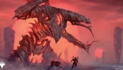 Playmat Phyrexia: All Will Be One - Red Sun's Twilight