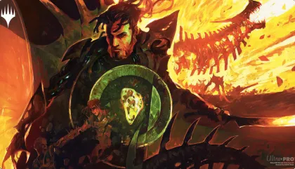 Playmat The Brothers' War - Mishra's Command