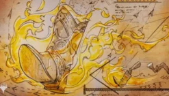 Playmat The Brothers' War - Schematic Swiftfoot Boots