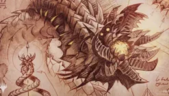 Playmat The Brothers' War - Schematic Wurmcoil Engine