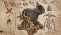 Playmat The Brothers' War - Schematic Goblin Charbelcher