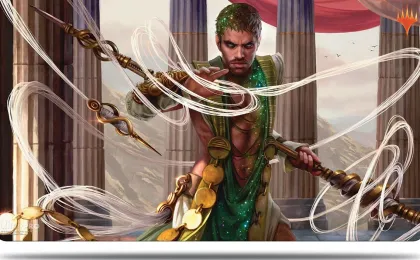 Playmat Theros Beyond Death: Calix, Destiny's Hand
