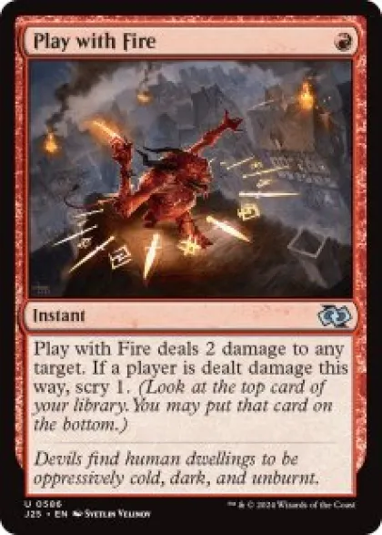 Play with Fire - Jumpstart 2025