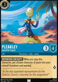 Pleakley, Scientific Expert - Azurite Sea