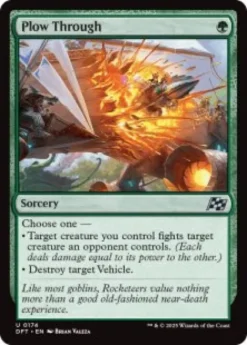 Plow Through (foil) - Aetherdrift