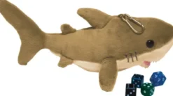 Pluche Dice Pouch Shark