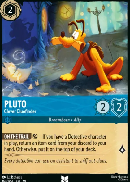 Pluto, Clever Cluefinder - Whispers