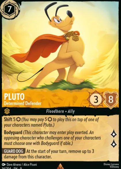 Pluto, Determined Defender - Fabled